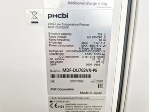 Thumbnail image of PHCBI MDF-DU702VX-PE Twin Guard -86ºc ULT Freezer Lab