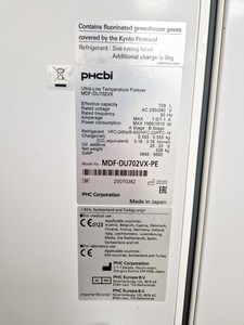 Thumbnail image of PHCBI MDF-DU702VX-PE Twin Guard -86ºc ULT Freezer Lab