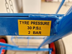 Thumbnail image of Dual Compartment Liquid Nitrogen Tank Trolley 