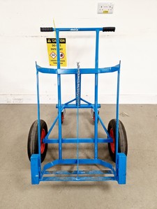 Thumbnail image of Dual Compartment Liquid Nitrogen Tank Trolley 
