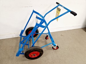 Thumbnail image of Dual Compartment Liquid Nitrogen Tank Trolley 
