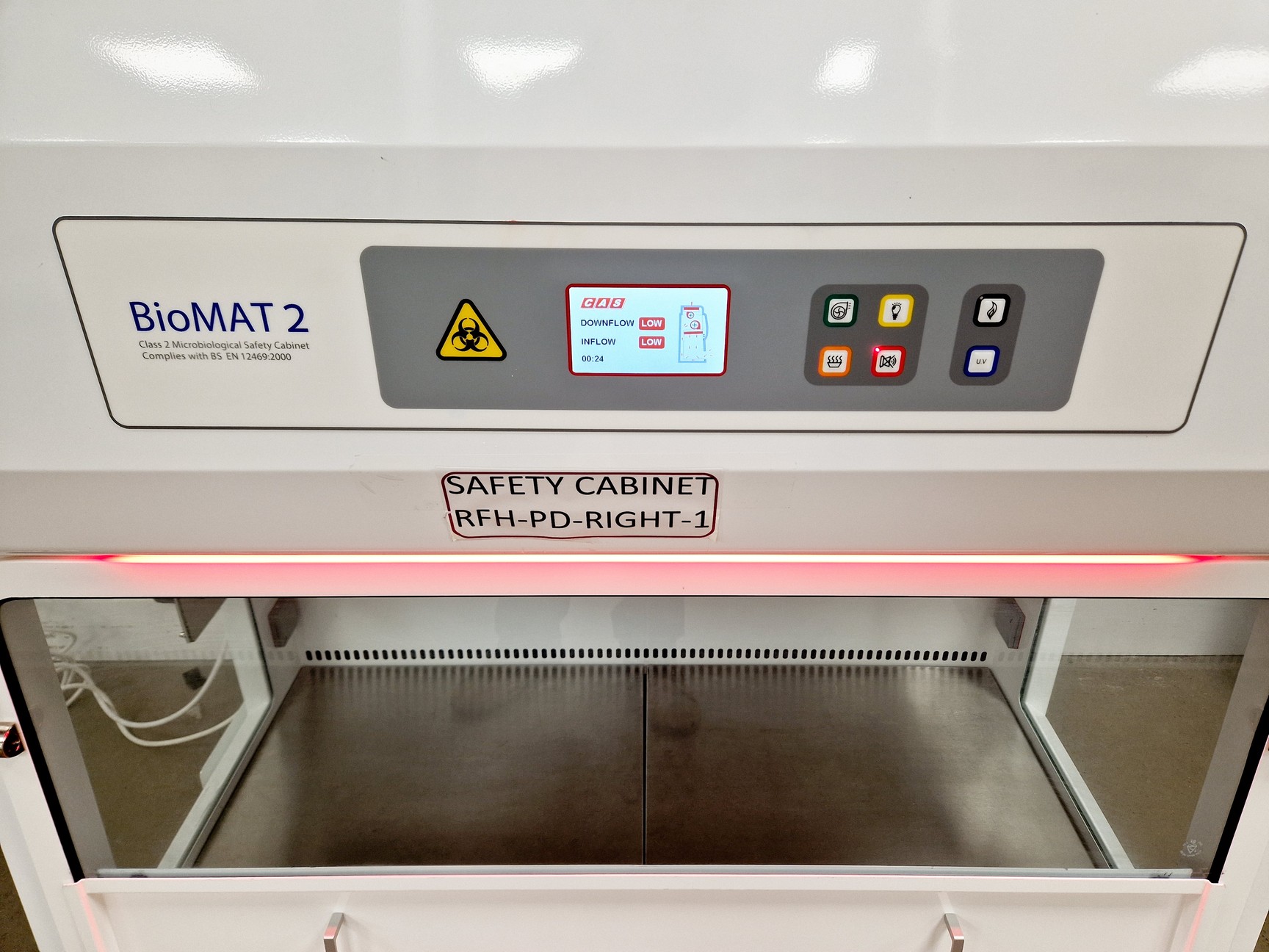 Image of CAS BioMAT 2 Class 2 Microbiological Safety Cabinet Lab