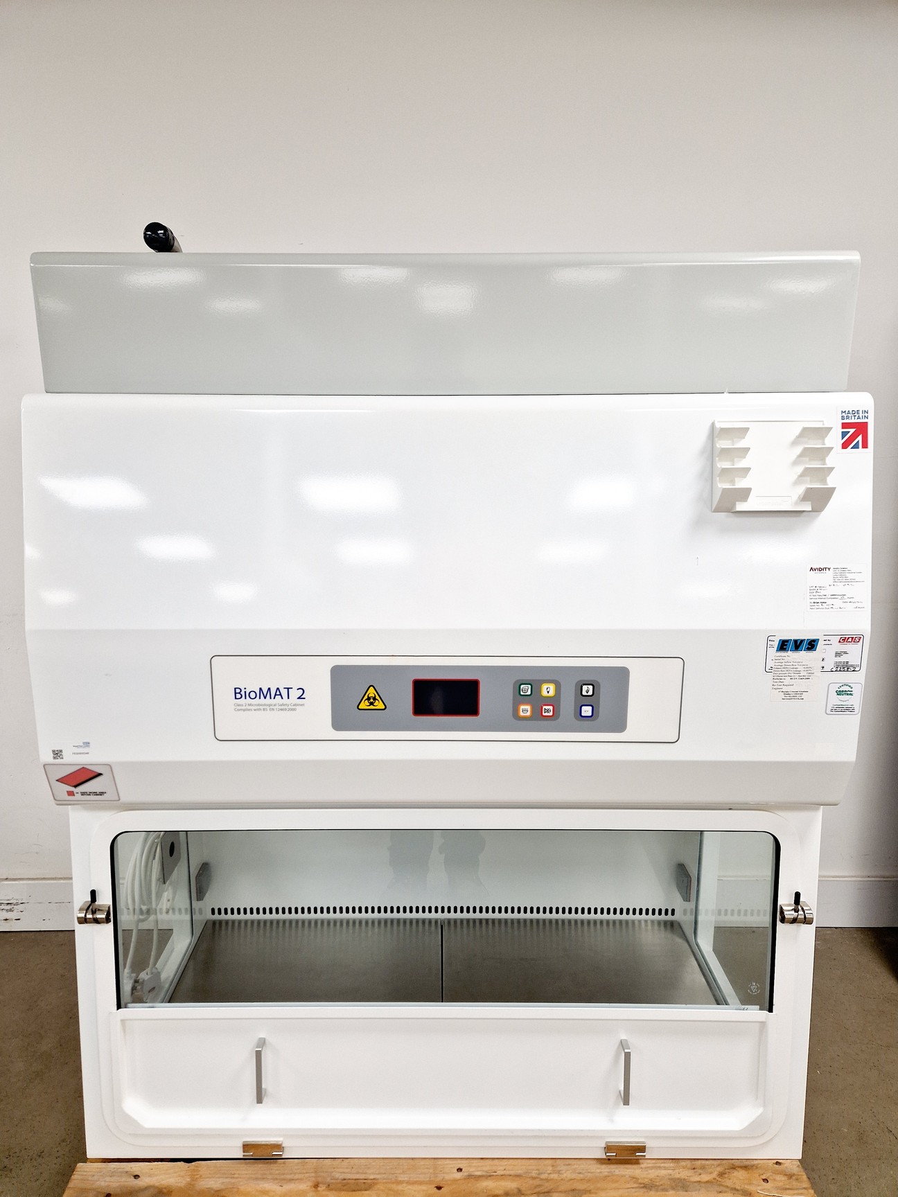 Image of CAS BioMAT 2 Class 2 Microbiological Safety Cabinet Lab