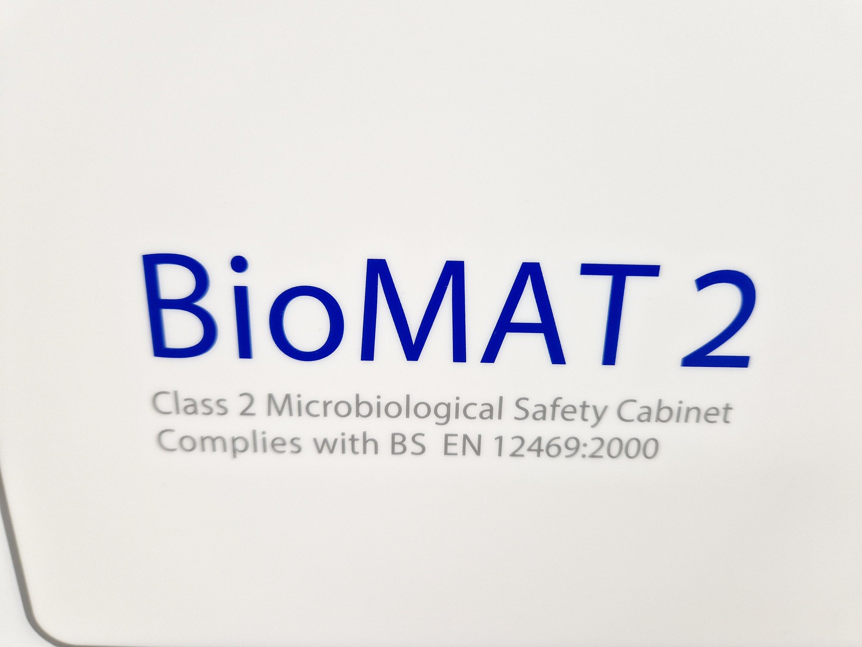 Image of CAS BioMAT 2 Class 2 Microbiological Safety Cabinet Lab