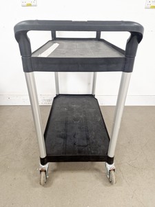 Thumbnail image of Black Two Tier Trolley L x 50 W x 110 H x 97 cm