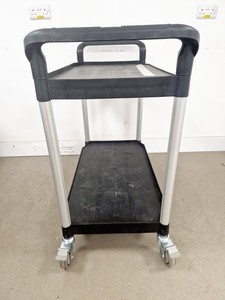 Thumbnail image of Black Two Tier Trolley L x 50 W x 110 H x 97 cm