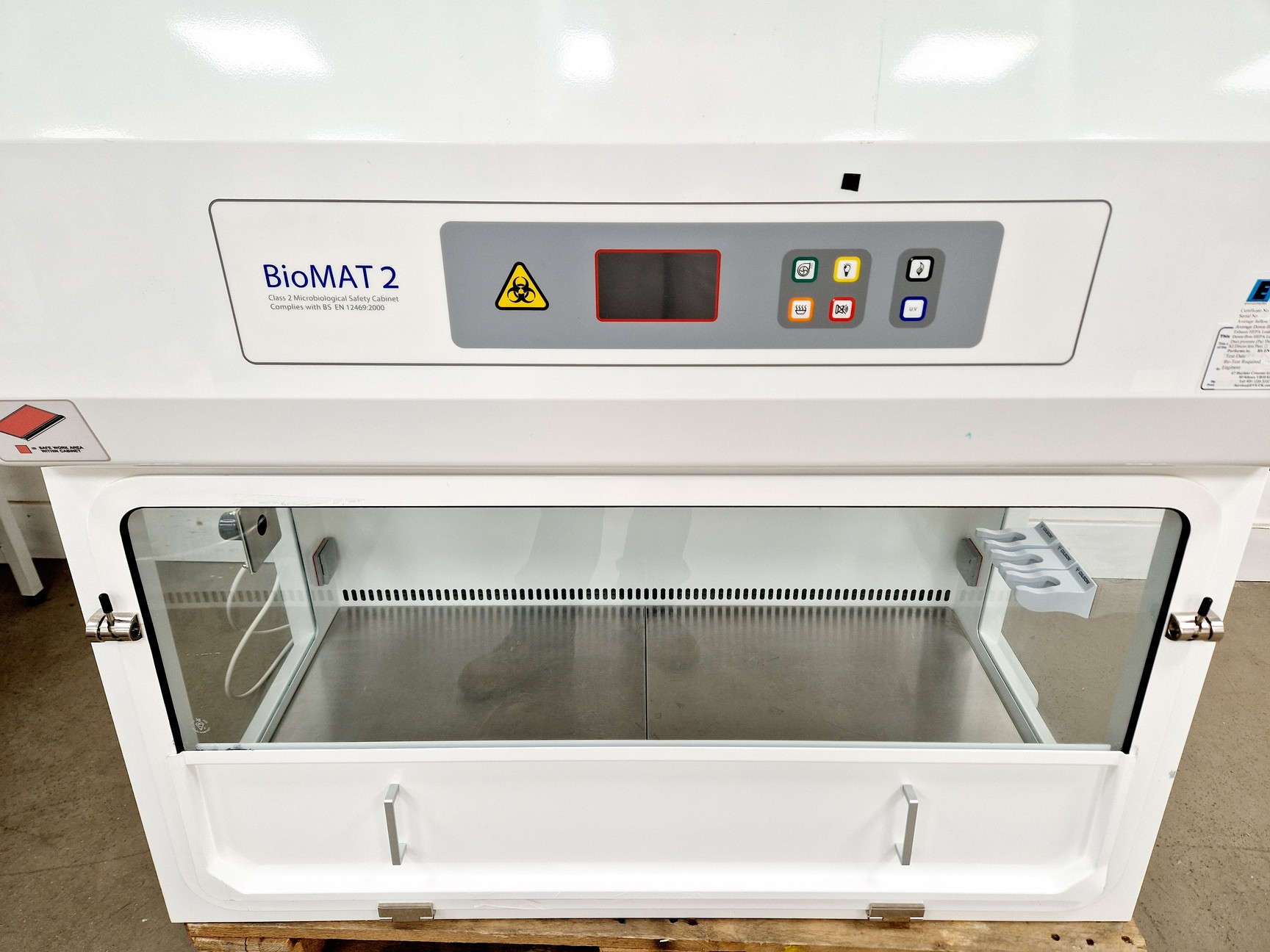 Image of BioMat 2 Class ll Microbiological Safety Cabinet - No UV Lab