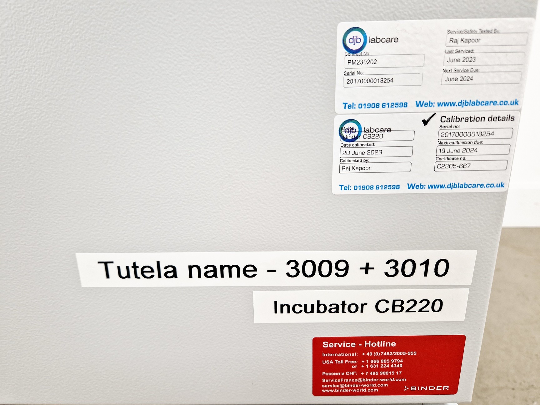 Image of Binder CB 220 Laboratory Incubator