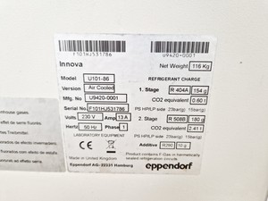 Thumbnail image of New Brunswick Ultra-Low Temperature Freezer Model- U101-86 Lab