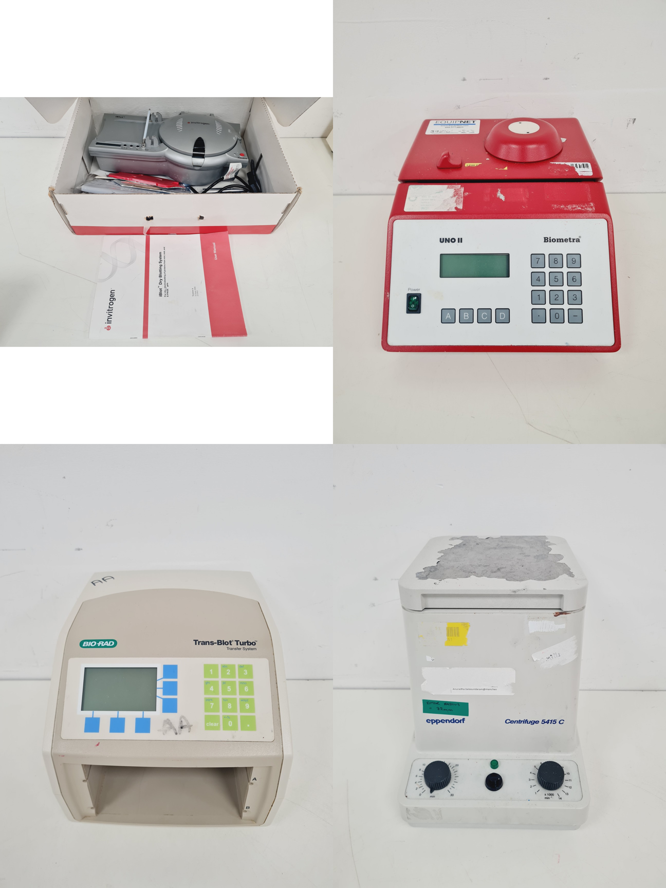 Image of Mixed Job Lot of Laboratory Equipment - Zebra, Eppendorf, Stuart, Bio-Rad, UPS