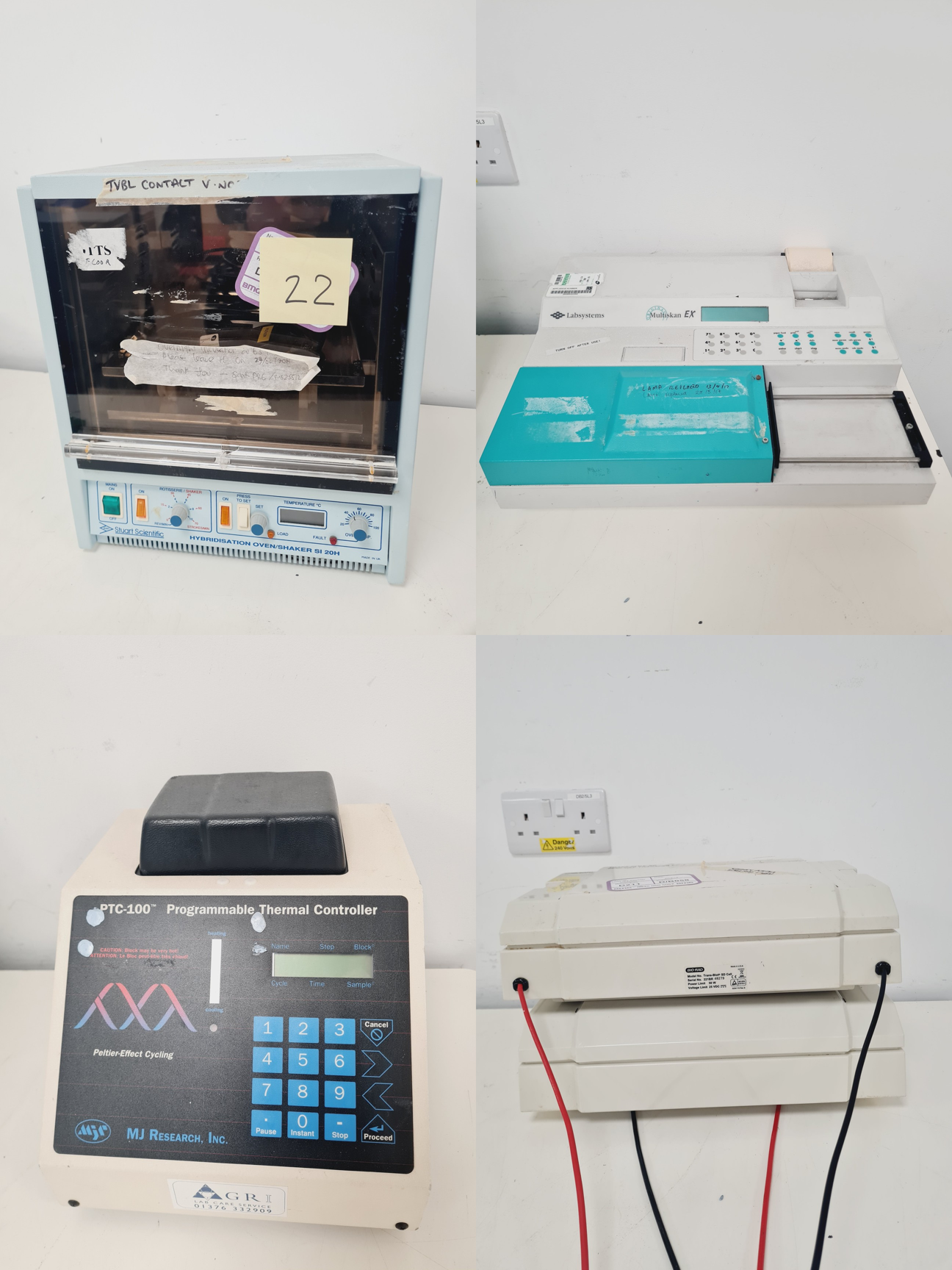 Mixed Job Lot of Laboratory Equipment - Zebra, Eppendorf, Stuart, Bio ...