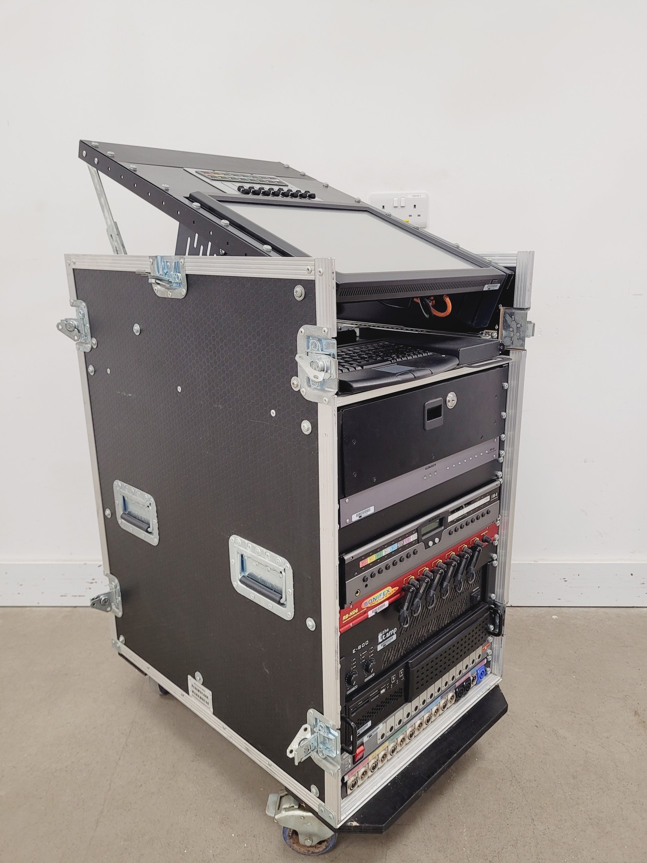 Image of Allen & Heath iDR-8 Broadcast System, E-800, Redbox RB-HD-6, P48 AT2020