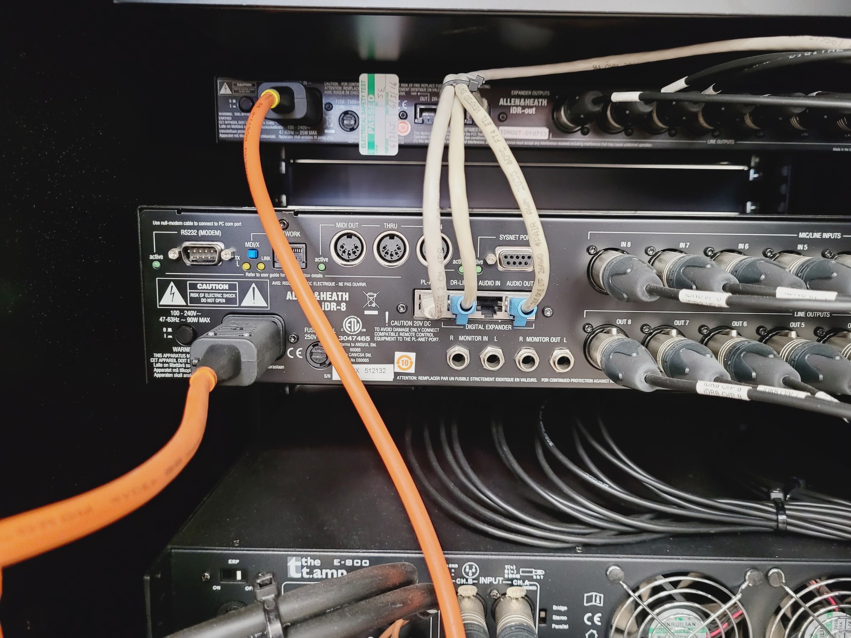 Image of Allen & Heath iDR-8 Broadcast System, E-800, Redbox RB-HD-6, P48 AT2020