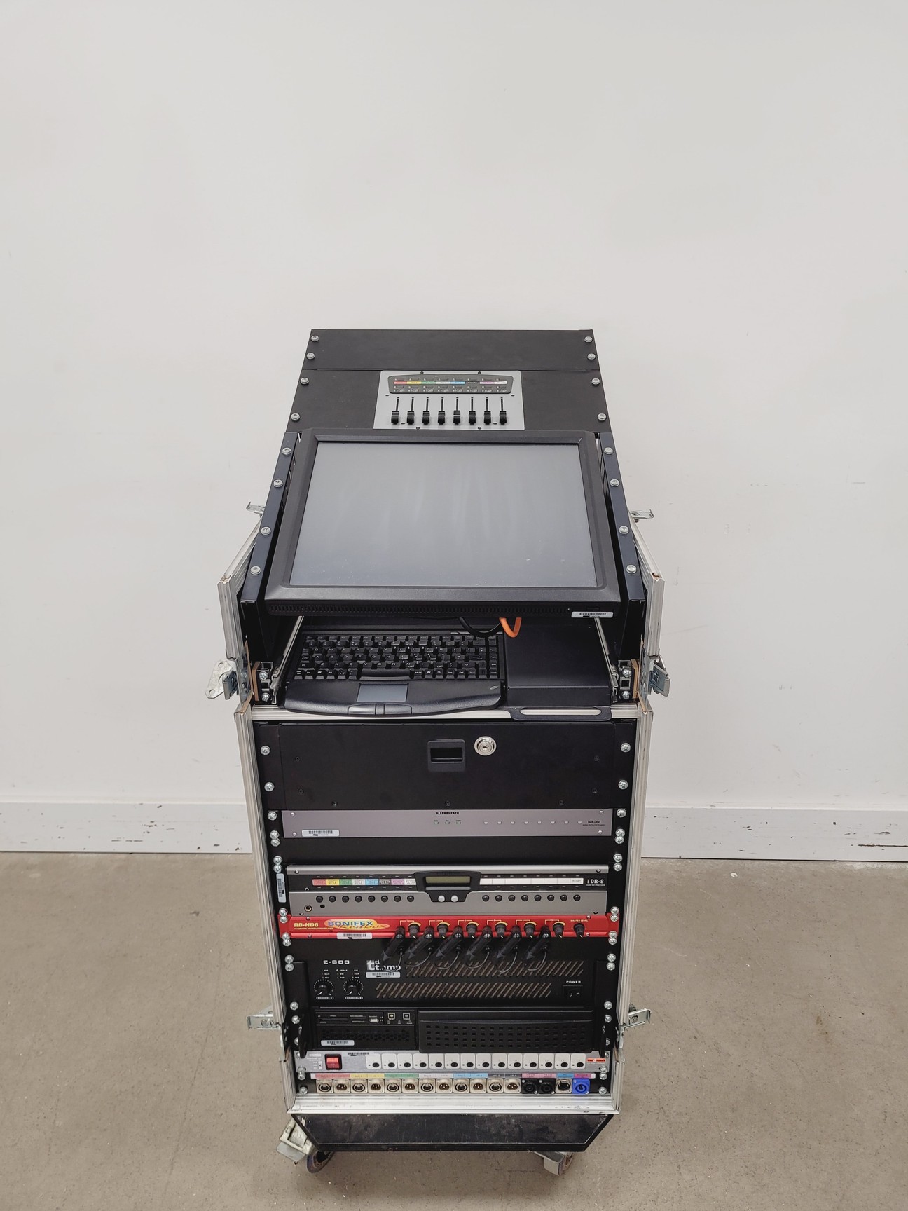 Image of Allen & Heath iDR-8 Broadcast System, E-800, Redbox RB-HD-6, P48 AT2020