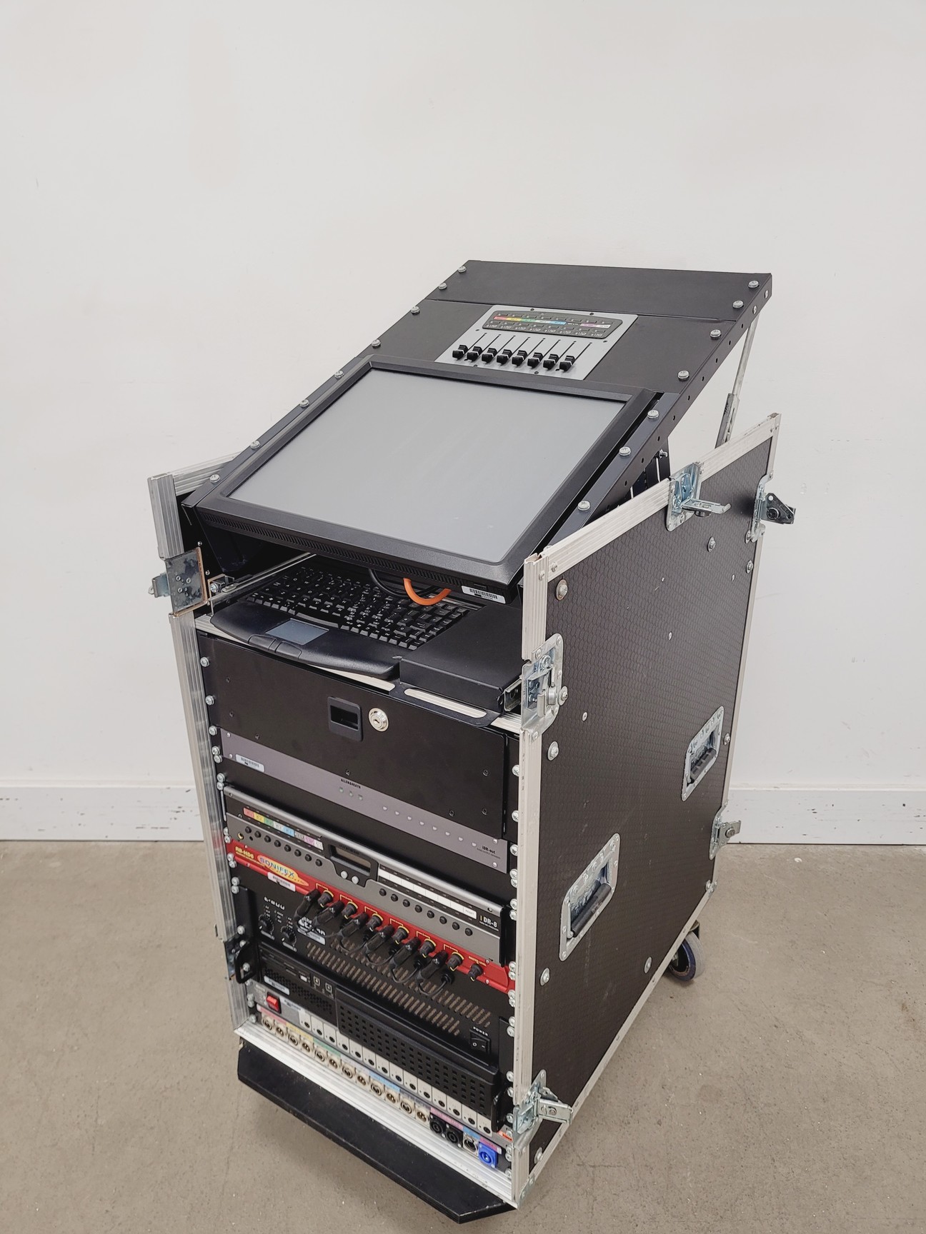 Image of Allen & Heath iDR-8 Broadcast System, E-800, Redbox RB-HD-6, P48 AT2020