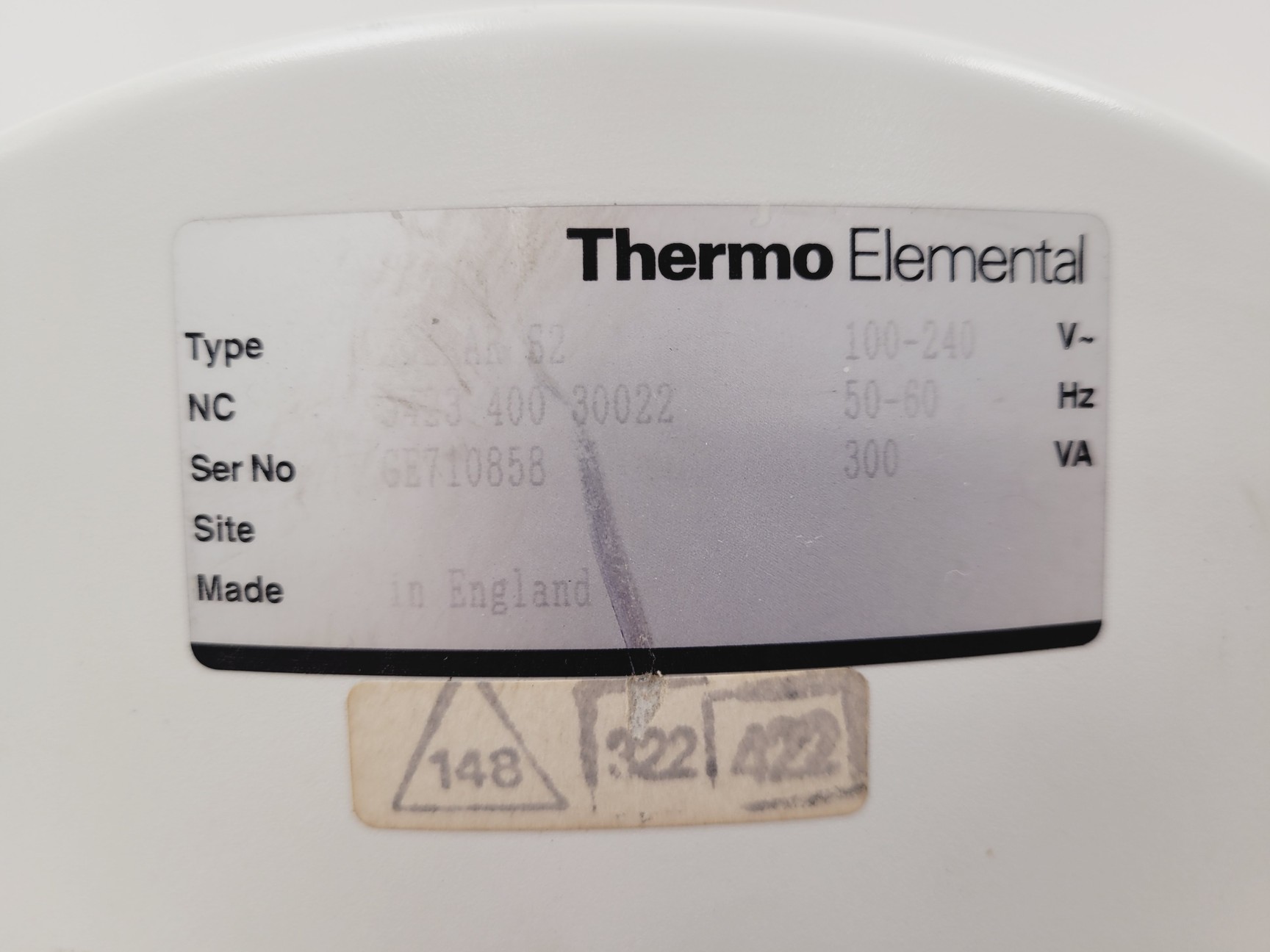 Image of Thermo Elemental Model Solaar S2 AA Series Spectrometer