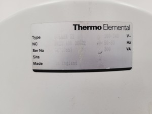 Thumbnail image of Thermo Elemental Type Solaar S2 AA Series Spectrometer Lab