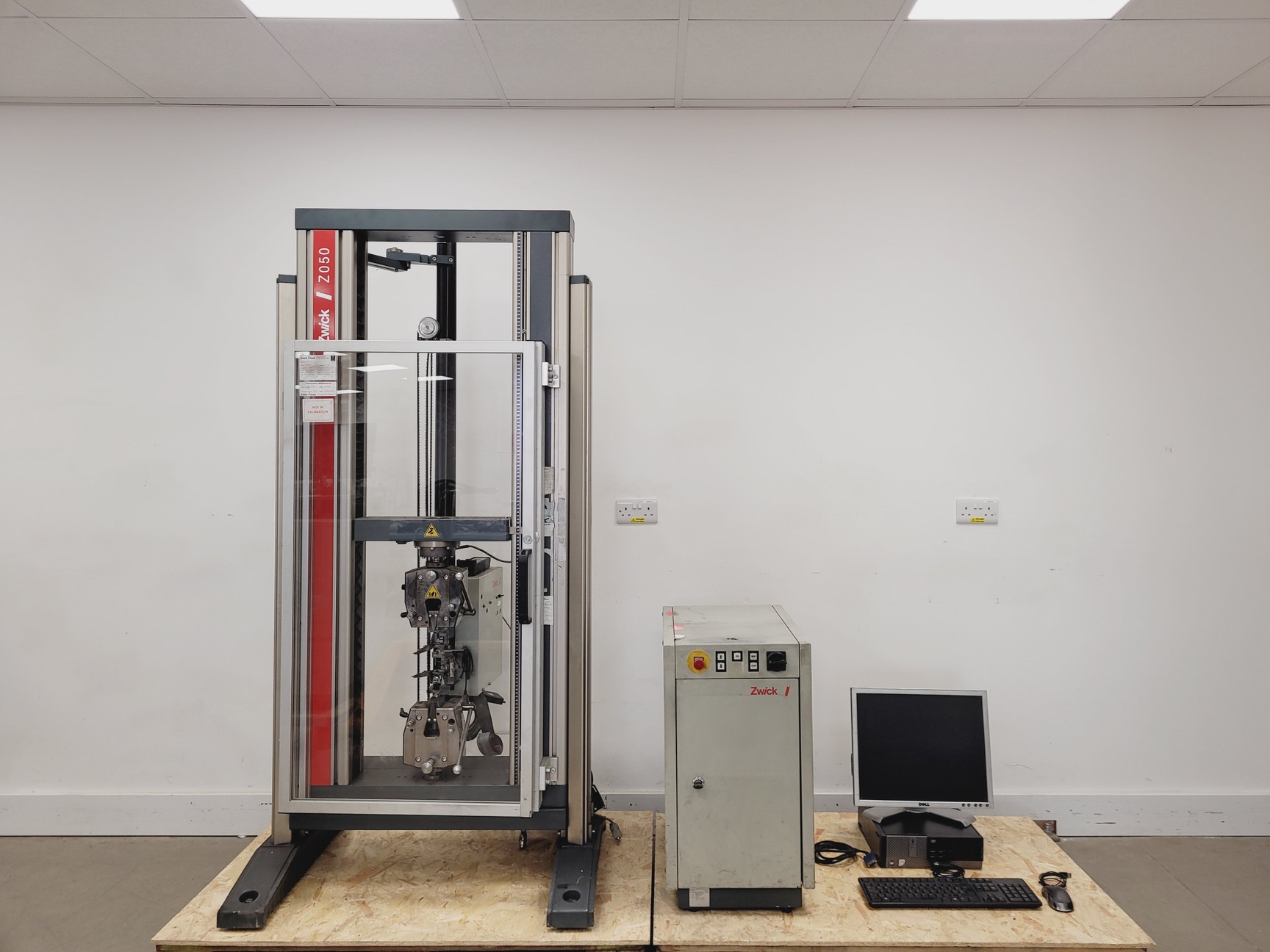 Zwick Testing System ZwickRoell Z050 Universal Tester System w/ Control Unit & Software Lab