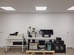 Image of Zeiss LSM510 META Confocal System - Axiovert 200M Multi-Laser System Lab