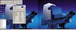 Thumbnail image of Zeiss LSM510 META Confocal System - Axiovert 200M Multi-Laser System Lab