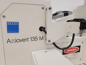 Thumbnail image of Zeiss Axiovert 135M Spares/Repairs No Power Supply or Objectives Lab