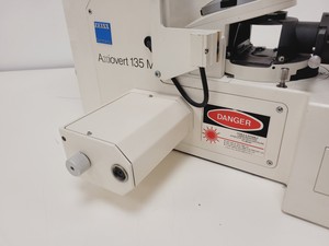 Thumbnail image of Zeiss Axiovert 135M Spares/Repairs No Power Supply or Objectives Lab
