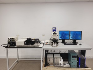 Image of Zeiss Axioplan 2 with LSM 5 Pascal Confocal Microscope & Multi-Laser System Lab