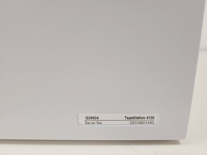 Thumbnail image of Agilent 4150 TapeStation System With Laptop & Software Lab