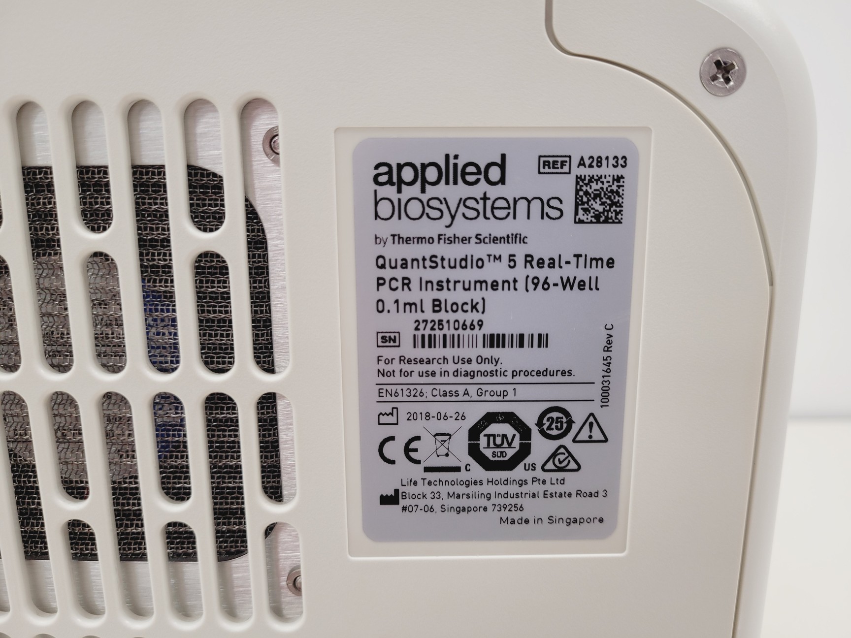 Image of Applied Biosystems By Thermo Fisher Scientific QuantStudio 5 Lab