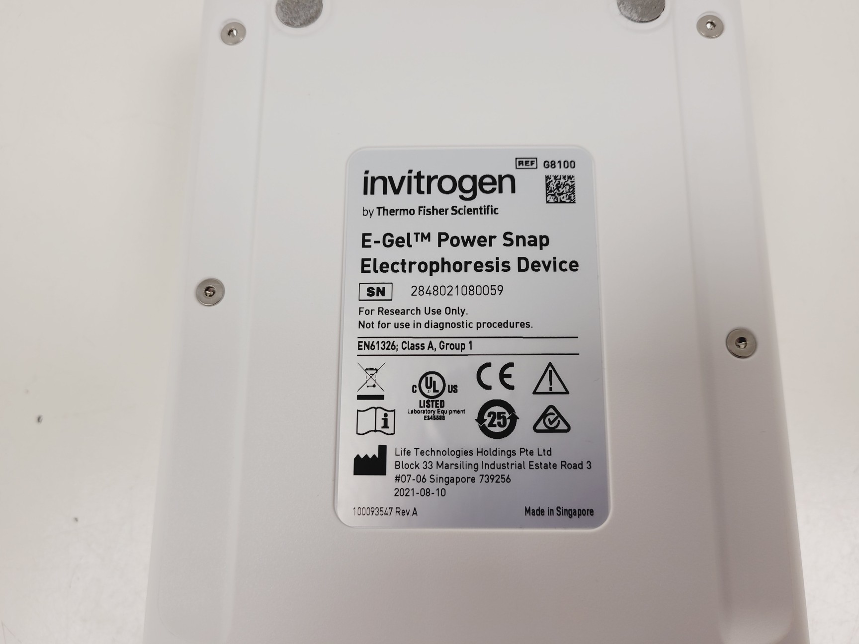 Image of Invitrogen E-Gel Power Snap Electrophoresis System
