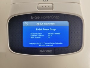 Thumbnail image of Invitrogen E-Gel Power Snap Electrophoresis System