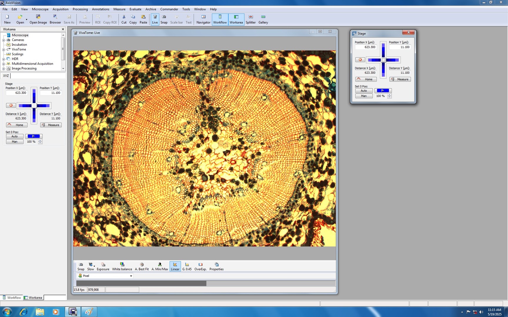 Image of Palm Microbeam3 Laser Capture Microdissector, Axiovert 200 w/ AxioVision Lab