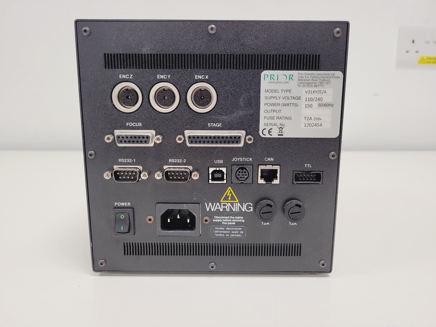 Image of Prior ProScan III V31XYZE/A  With Prior PS3J100 Lab