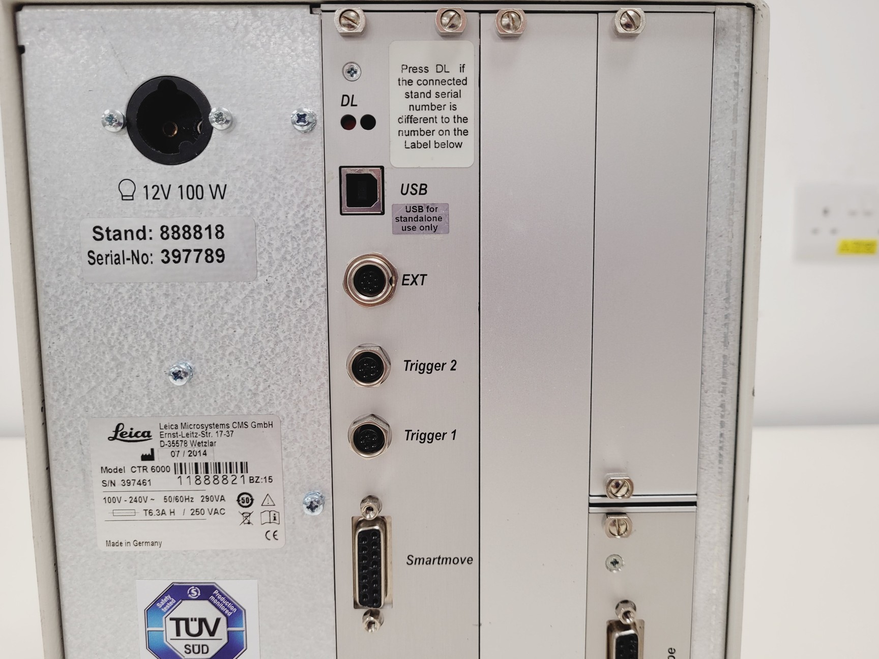 Image of Leica CTR6000 Confocal Microscope Power Supply/Controller Lab