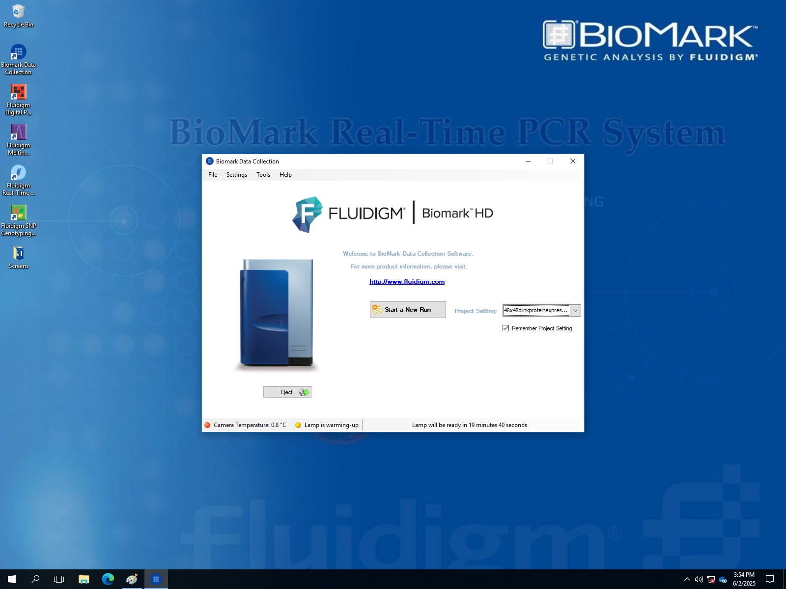 Image of Fluidigm BioMark System with MX & HX Modules w/ PC & Software Lab