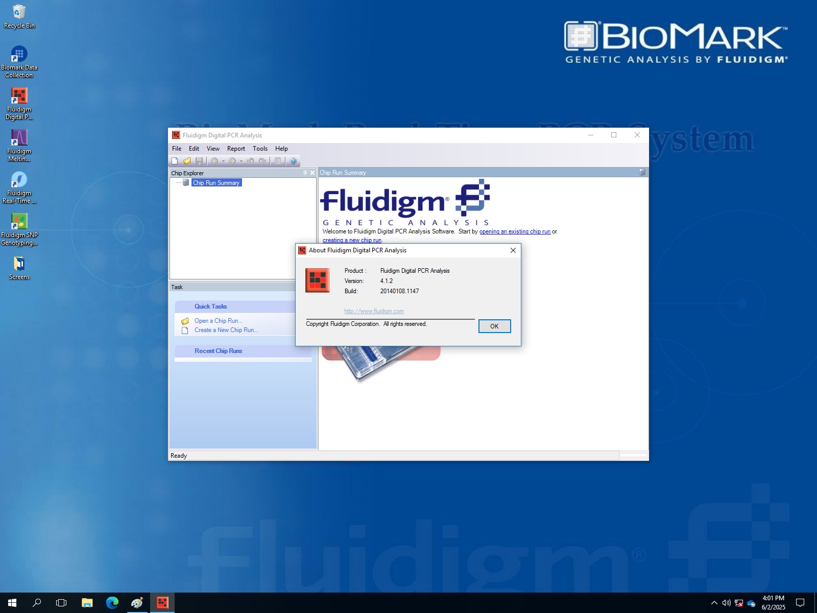 Image of Fluidigm BioMark System with MX & HX Modules w/ PC & Software Lab