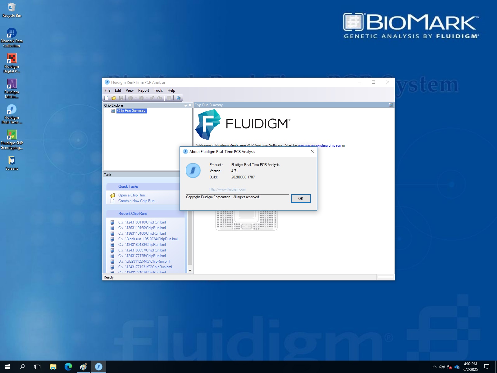 Image of Fluidigm BioMark System with MX & HX Modules w/ PC & Software Lab