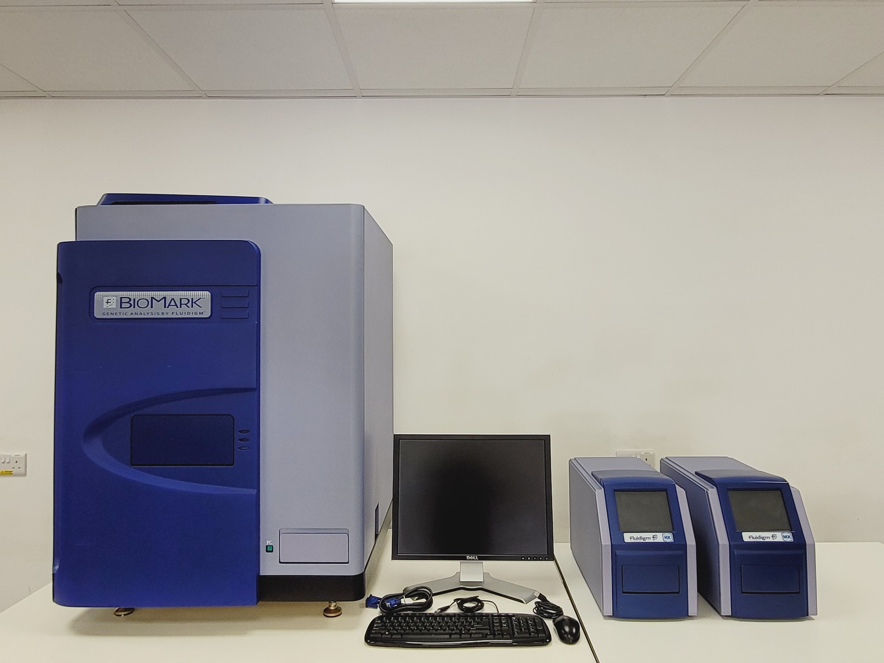 Image of Fluidigm BioMark System with MX & HX Modules w/ PC & Software Lab