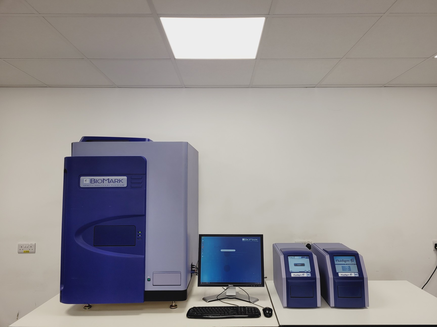 Image of Fluidigm BioMark System with MX & HX Modules w/ PC & Software Lab