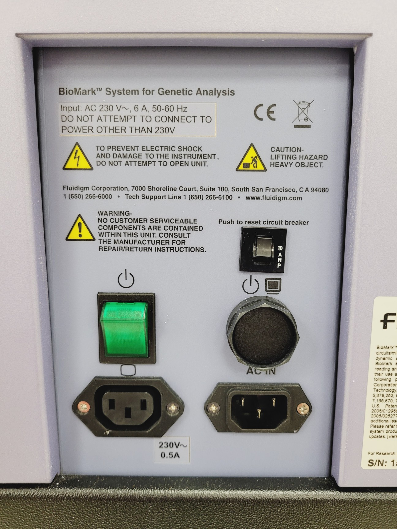 Image of Fluidigm BioMark System with MX & HX Modules w/ PC & Software Lab