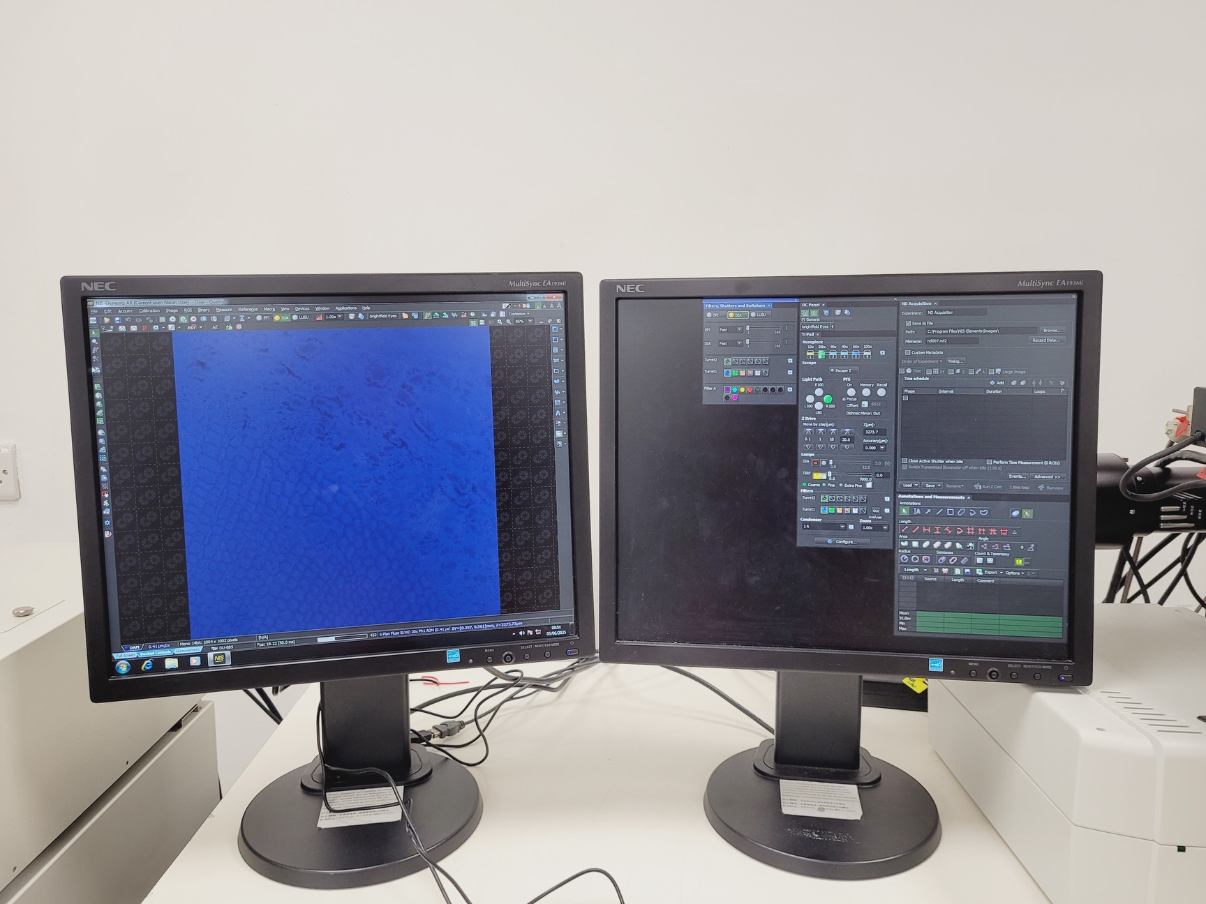 Image of Nikon Eclipse Ti-E Motorised Inverted Microscope System and A1R confocal/TIRF 