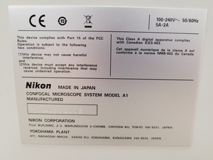 Thumbnail image of Nikon Eclipse Ti-E Motorised Inverted Microscope System and A1R confocal/TIRF 