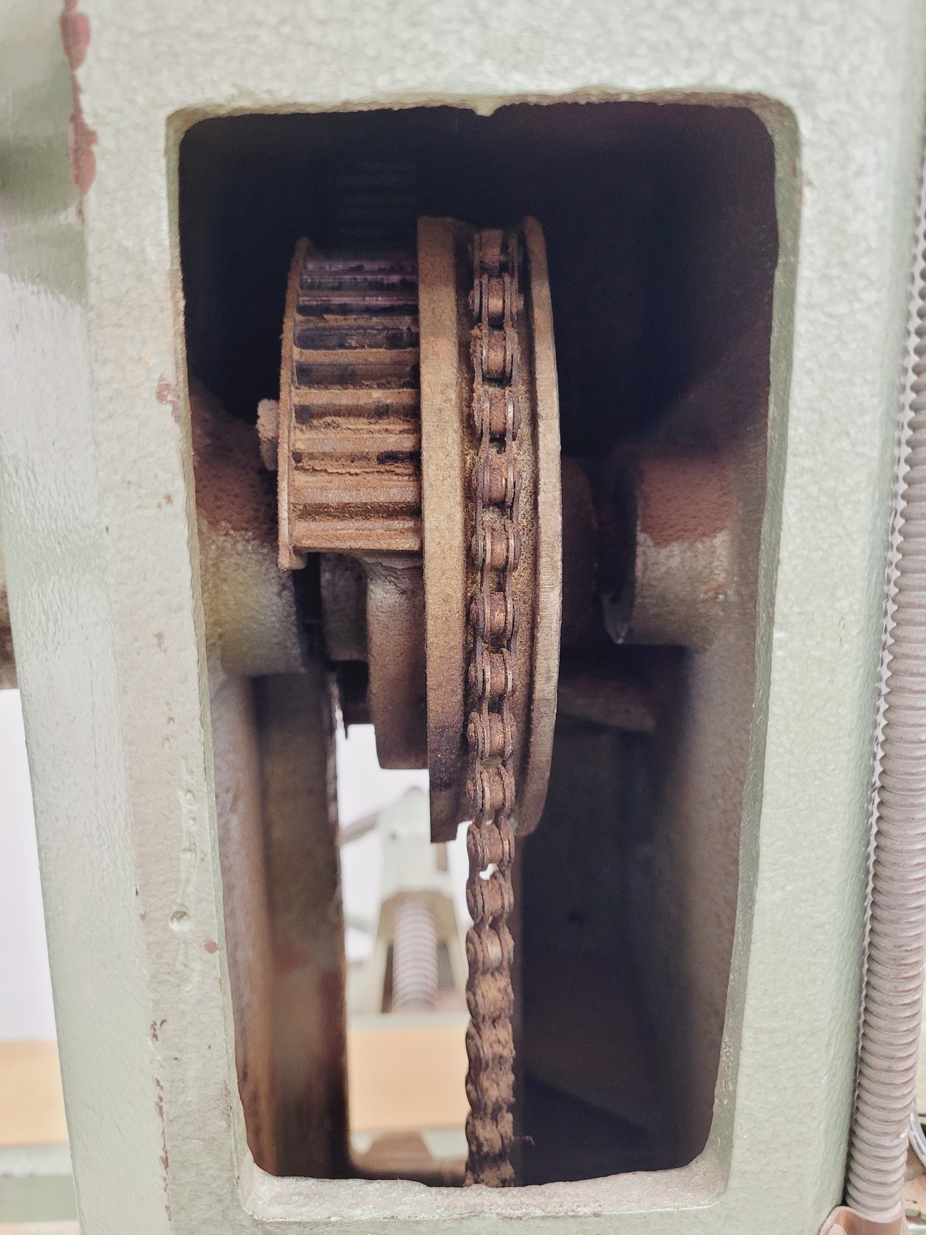 Image of Wadkin Bursgreen 22/18 Hollow Chisel Morticer w/ 10 x Chisel Various Sizes