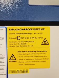 Thumbnail image of Haier HLR-310SF Laboratory Refrigerator With Explosion-Proof Interior Lab