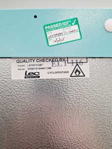 Thumbnail image of LEC LSFSF312BT Medical Laboratory Freezer -  Lab