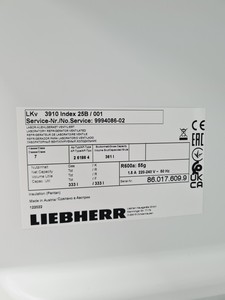 Thumbnail image of Liebherr Model LKv 3910 MediLine Lab Refrigerator