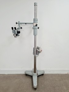 Thumbnail image of Carl Zeiss Surgical Microscope + Metz NAG 80 VA Controller Spares/Repair Lab