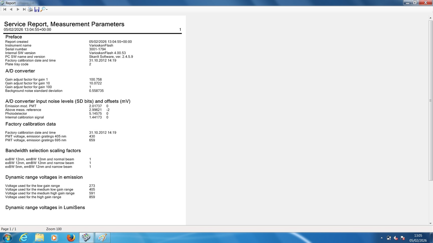 Image of Thermo Scientific Varioskan Flash Microplate Reader with Laptop & Software Lab