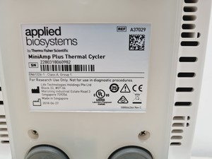 Thumbnail image of Thermo Scientific Applied Biosystems MiniAmp Plus Thermal Cycler Lab