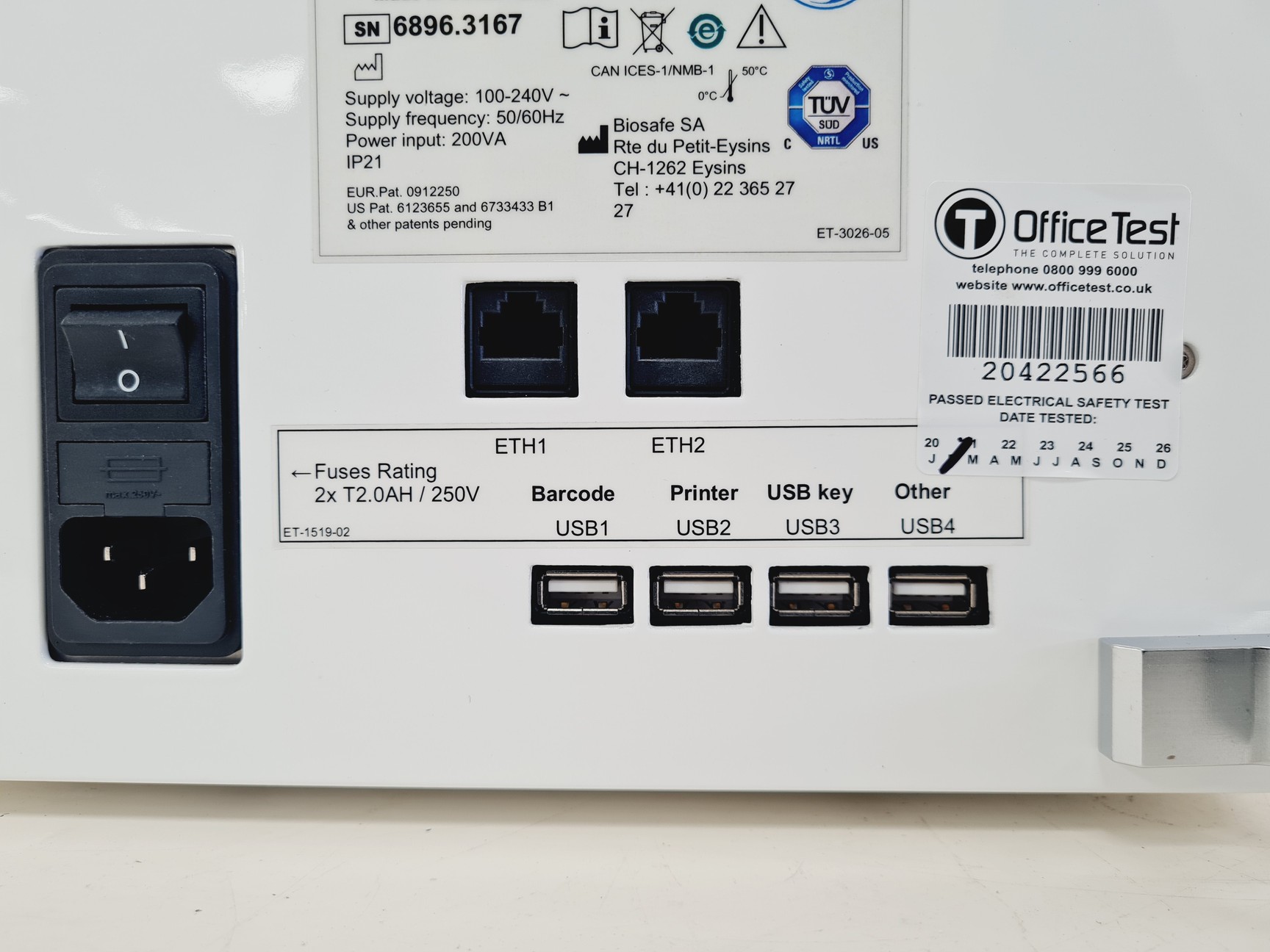 Image of GE Biosafe Sepax C-Pro Separation System Lab